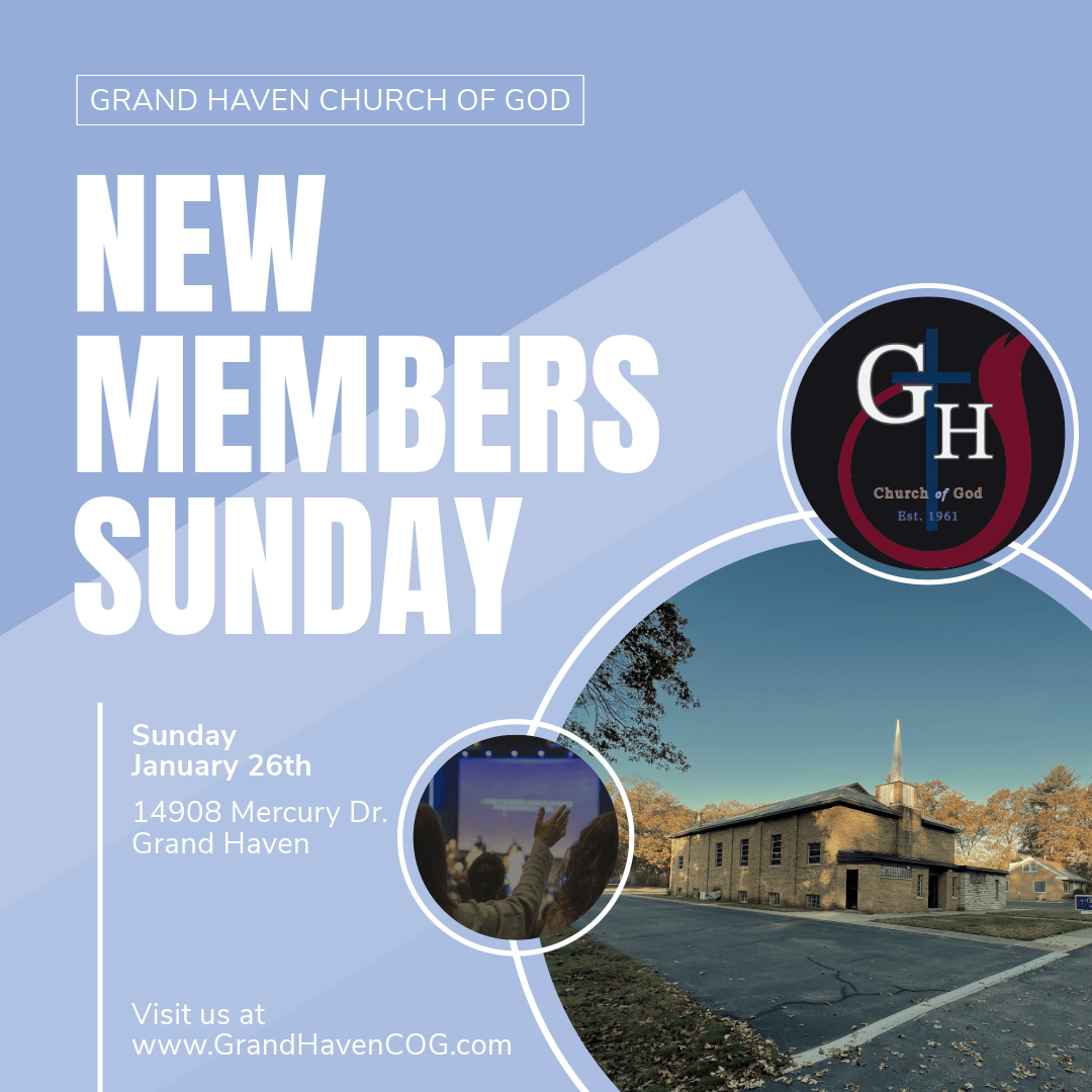 Membership Sunday promo graphic